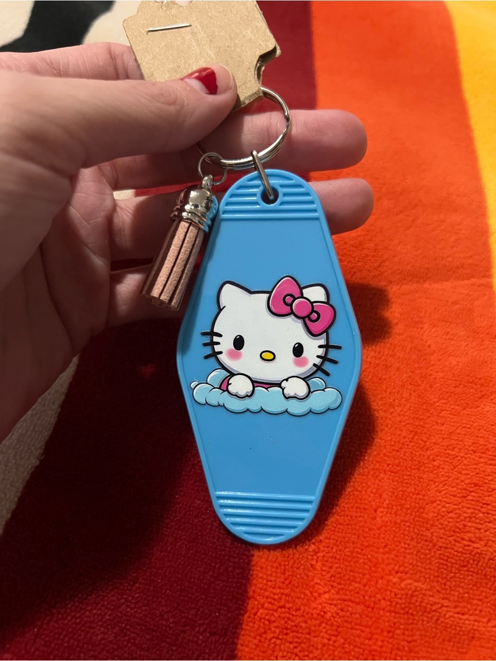 Hello Kitty Keychain ☁️